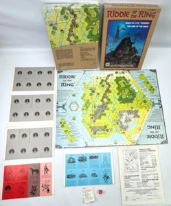 SELTENE Version Unbespielt 1985 Rätsel Der Herr der Ringe I.C.E. - Bild 1 von 12
