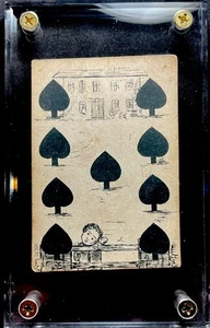 c1862 Maclure Macdonald & Macgregor Transformation Antique Playing Cards Single - Picture 1 of 20