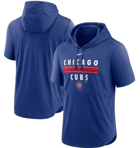 Chicago Cubs Nike Home Team Kurzarm Hoodie Oberteil Gr. S - Bild 1 von 3
