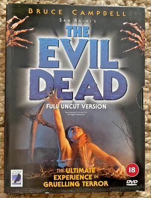 THE EVIL DEAD UK Slipcase DVD 2001 Sam Raimi FULL UNCUT VERSION DPP VHS NASTY - Image 1 of 4