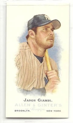 Allen & Ginter Mini Jason Giambi 25 2006 Foto 1 de 2