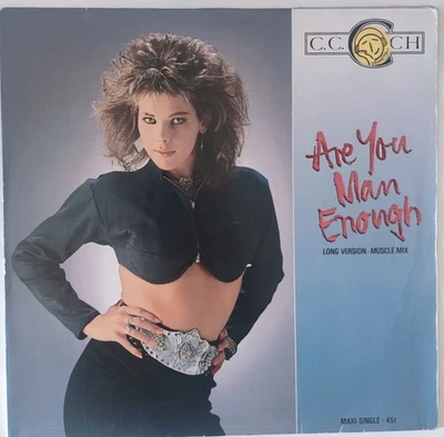 C.C. Catch – Are You Man Enough - Maxi-single 12" Europa 1987 - Immagine 1 di 4