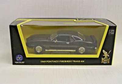 1969 Pontiac Firebird Trans Am Black 1:43 Lucky Die Cast / Yat Ming 94238 - Image 1 of 4