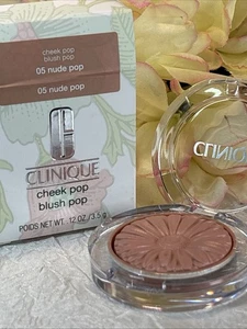 Clinique Cheek Pop Blush Pop - 05 NUDE POP - Full Size New in Box Free Shipping - Picture 1 of 2
