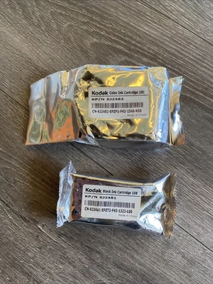 Kodak 10B Black & 10C Color Ink Cartridge Combo (8367849) New - Image 1 of 3