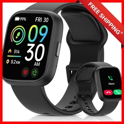 All-in-One Health Monitoring Smartwatch - Bluetooth Calling & Long Battery Life - Image 1 of 4