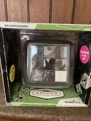 复古 Escher Braintease 3D PUZZLE Mirrorkal NOS 2010 — 第 1/4 张图片