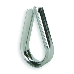 Dayton Wire Rope Thimble,3/16 in,304 SS,PK 25 1DLG9 Dayton 1DLG9 190735134986 - Picture 1 of 1