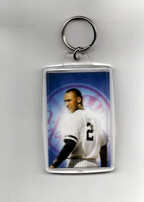 New York Yankees Key Chain Featuring Derek Jeter - Image 1 of 2