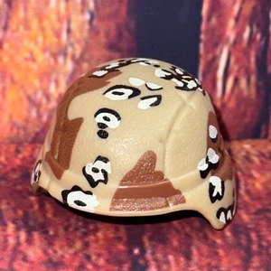 Vintage Hasbro GI Joe Dragon Ranger Dessert Camo Sand Helmet 1:6 Scale - Picture 1 of 8
