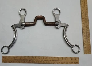 TOM CALDING Horse BIT - Usado - Boca EZ Rider con ROLLER - Anuncio # 514252 - Imagen 1 de 11
