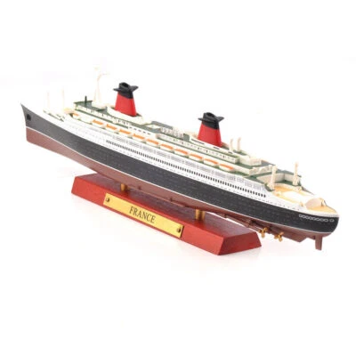 FRANCE Cruise Ship Finished Atlas 1/1250 Diecast Boat Model Collection Toys New - Image 1 of 4