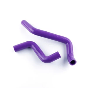 PURPLE Fits  TOYOTA STARLET GLANZA 4EFTE TURBO EP91 86-89 SILICONE RADIATOR HOSE - Bild 1 von 6