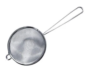 Fine Mesh Strainer Stainless Steel With Handle 3" X - Picture 1 of 4