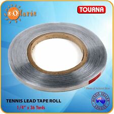 Unique Sports Tennis Racquet LEAD TAPE Large Roll - 1/4 inch x 36 yards