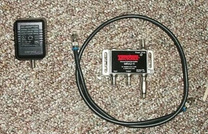 ANTRONIX AMP - MRA2-11/AC Broadband Cable TV Antenna Signal Booster WITH POWER A - Picture 1 of 4