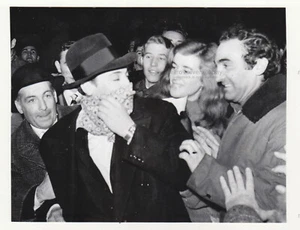 MARIO DEL MONACO talian Cantante tenor de ópera Old Vintage Photo Snapshot 1960's - Imagen 1 de 7