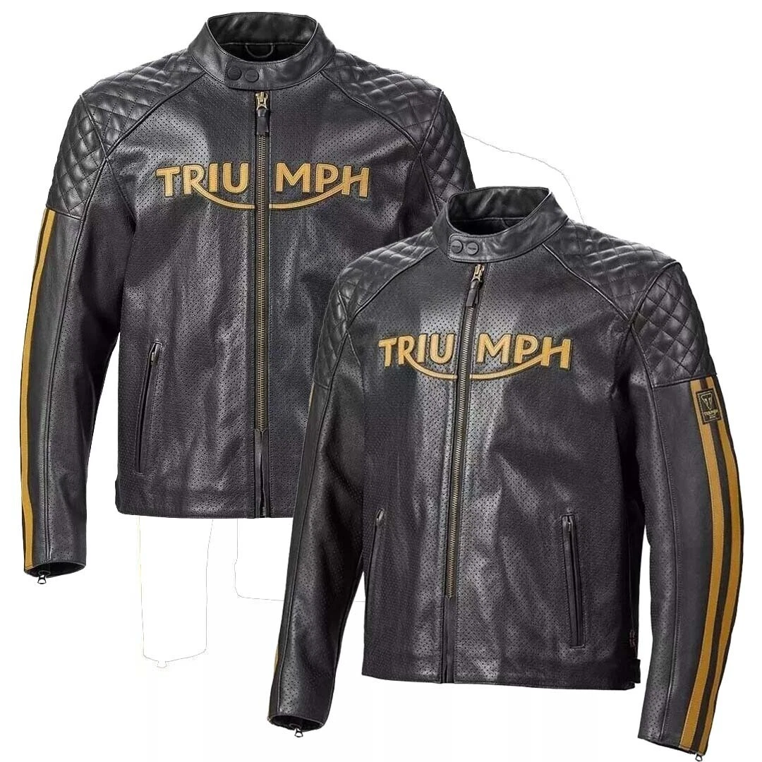 胜利凯旋摩托车夹克| eBay