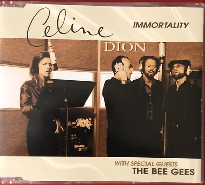 Celine Dion - Immortality WITH THE BEE GEES AUS SINGLE CD DISC IS LIKE NEW Foto 1 de 3