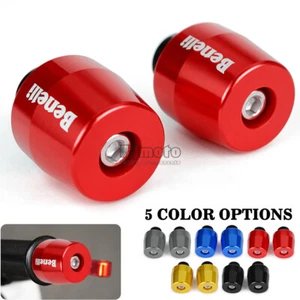 For Benelli TNT 125/300/600 BN 600/302 Handlebar Grips Bar Ends Slider Plug Cap - Bild 1 von 27