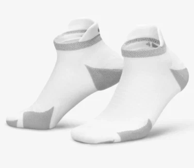 Nike Spark Low Dri-Fit Running Socks White Mens 8-10 CU7201 No-Show Brand NEW L - Image 1 of 4