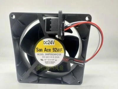 1pc   Fan 9WF0924H206 FAN DC24V 0.35A 9032 92*32MM 3-WIRE - Image 1 of 3