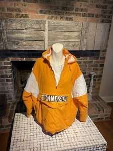 vintage 90s starter pullover jacket Tennessee Volunteers Vols Size Large NCAA - Picture 1 of 9