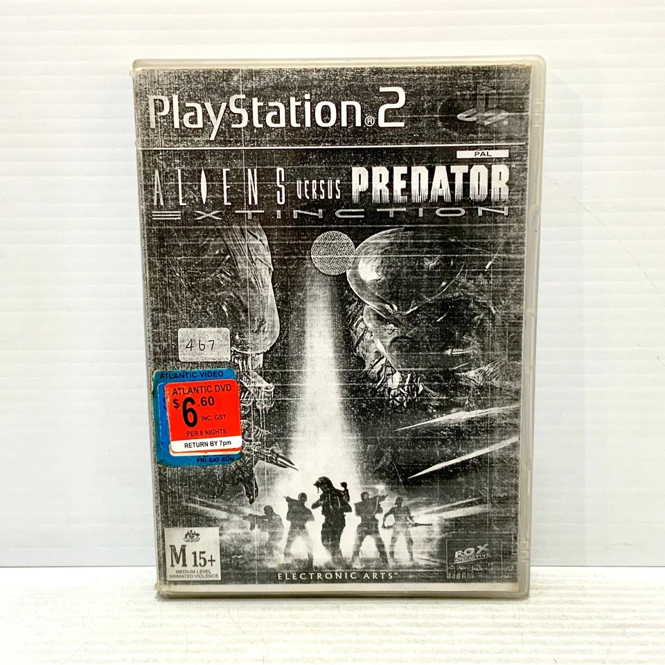 Aliens Versus Predator: Extinction + Manual - PS2 - Tested - Free Postage - Image 1 of 4