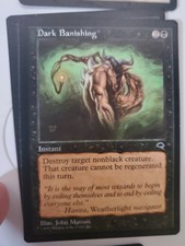 1997 Magic: The Gathering - Tempest Dark Banishing