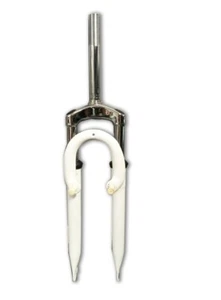 26" Mountain bike 1" Threaded Bicycle Fork Suspension V-type brake Replacement - Picture 1 of 11