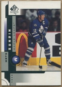 2001-02, UD, SP Authentic, Hockey, Base and Parallels , UPick from list