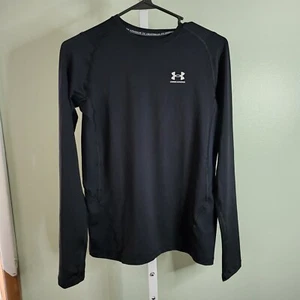 UNDER ARMOR BOY'S HEATGEAR COMPRESSION SHIRT NEW 1361731 001 - Picture 1 of 7