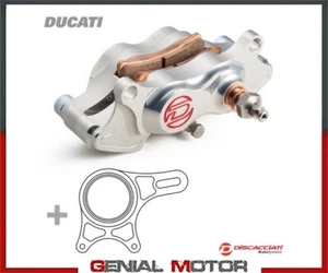 Rear Brake Caliper Kit DISCACCIATI 4P Ø22 + Suppor Ducati 748/916/996/998 Silver - Picture 1 of 2
