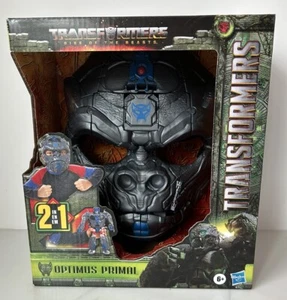 Transformers Rise of the Beasts Optimus Primal 2-in-1 Action Figure & Mask NEW - Picture 1 of 8