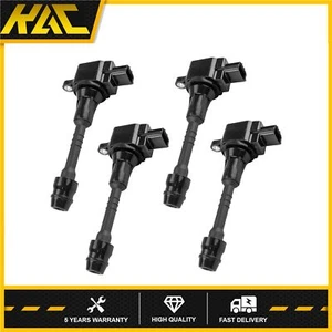 4Pcs Ignition Coils UF351 For Nissan Sentra Altima 1.8L 2002 2003-2006 Replaced - Picture 1 of 8