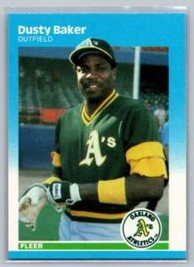 1987 Fleer Dusty Baker #387 - Picture 1 of 2