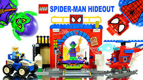 LEGO Juniors 10687 Marvel Spider-Man Hideout USED Complete w/ Manual