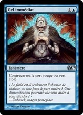 Mtg magic m12 foil-flashfreeze/immediate freeze, French/vf