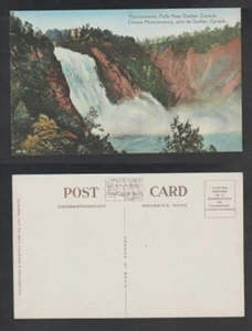 Quebec City Quebec Postcard Montmorency Falls Panoramic View Unused - Picture 1 of 3