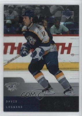 2000-01 Upper Deck Ice David Legwand #23 - Image 1 of 2