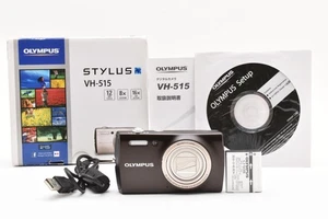 Olympus Stylus VH-515 Brown Point & Shoot Camera Excellent Cond - Picture 1 of 12
