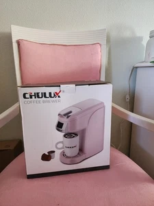 Chulux Single Serve Coffee Maker Brewer for Use with Pods (Keurig Style) Pink - Picture 1 of 4