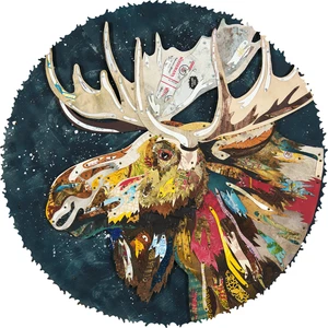 Stargazing (389 Piece Shaped Wooden Jigsaw Puzzle) - Picture 1 of 6