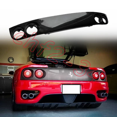 Painel traseiro de substituição de fibra de carbono seco para Ferrari 360 2000-2008 - Imagem 1 de 4