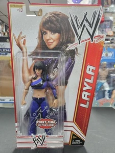 SIGNED WWE Layla El Basic Series 15 Action Figure Mattel New 2011 autographed - Picture 1 of 5