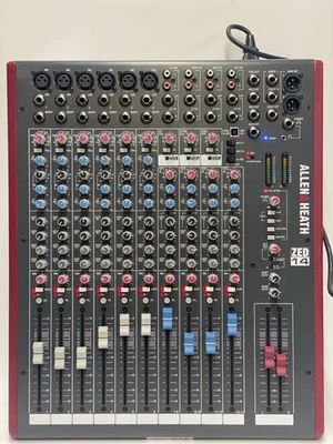 Allen & Heath ZED14 14 Channel Analog Mixer DuoPre Amp Live Producti (UD4050308) - Image 1 of 3