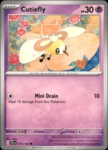 Pokemon - 2X Cutiefly #075/162 - SV05: Temporal Forces Common - Picture 1 of 2