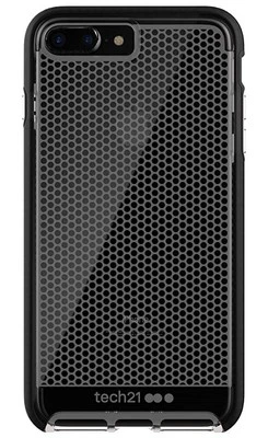 Tech 21 Evo Mesh for iphone 7/8 Plus Clear/Black T21-5425 - Image 1 of 4