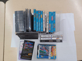 LOT - Sega Saturn & Sega CD Cases Manuals & Artwork Madden Complete - D Disk 1