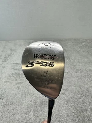 "Palo de golf Warrior Custom Golf True Lies 2000 15 D 3 madera diestro varilla de grafito 41""" Foto 1 de 4